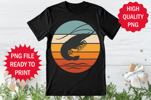 Prawn Fish Retro Vintage Design Review
