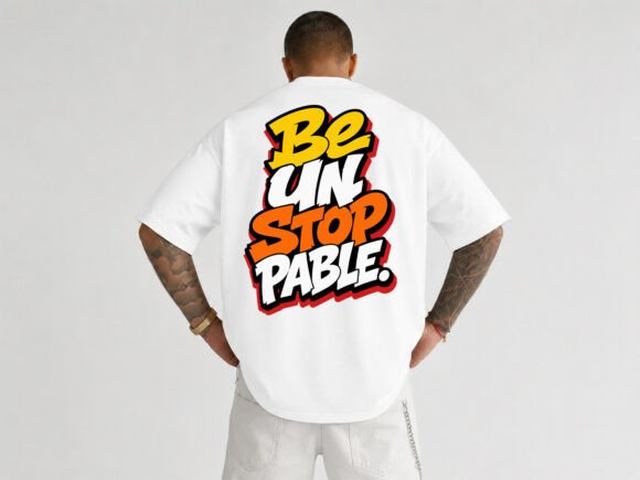 Review: Be Unstoppable Typography Design for Embroidery