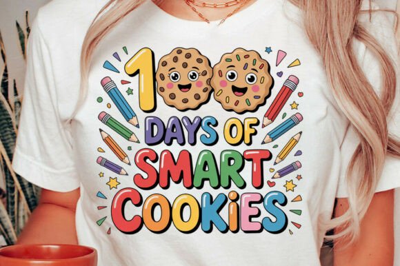 Reviewing 100 Days of School Graphic Design