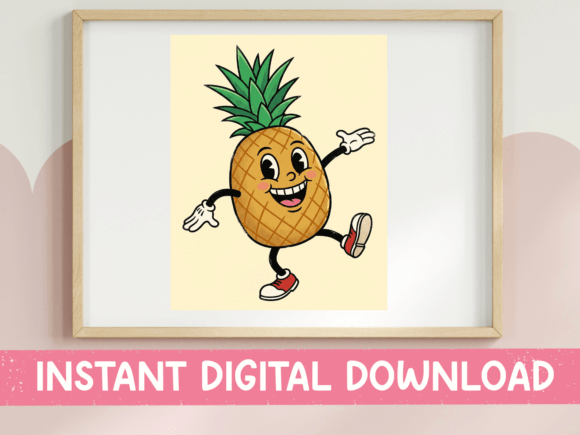 Reviewing the Dancing Pineapple Retro Cartoon for Embroidery