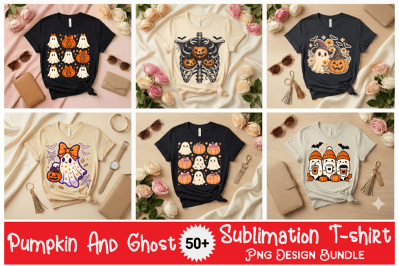 Reviewing the Fall Pumpkin Ghost Bundle Design Png Art