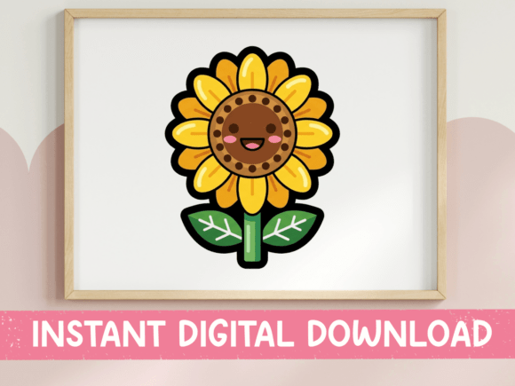Reviewing the Happy Sunflower Kawaii Cute Flower Design