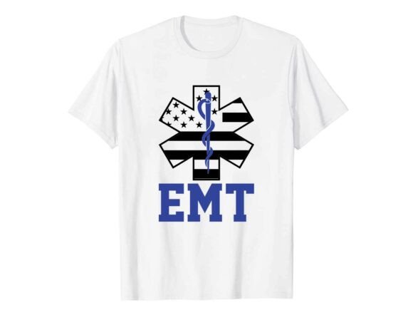 Reviewing the Patriotic EMT Paramedic T-Shirt Design