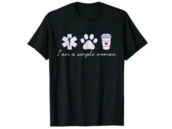 Reviewing the Simple Woman Paramedic T-Shirt Design