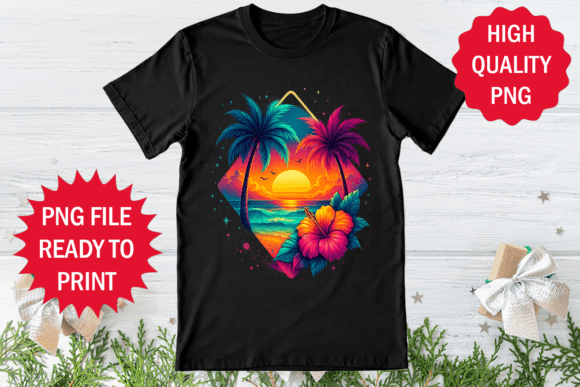 Reviewing the Sunset Vintage Summer Tee PNG