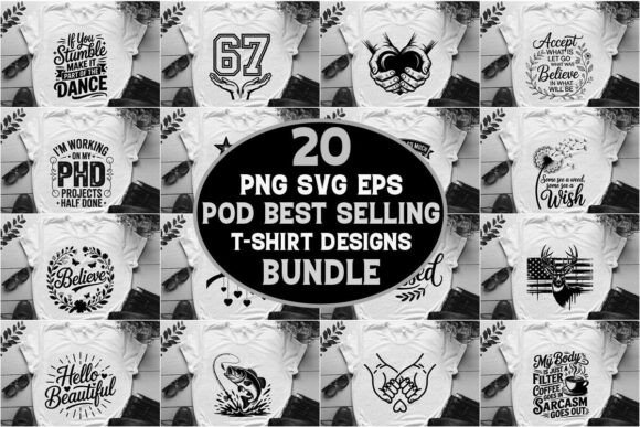 Reviewing the T-Shirt Design PNG Bundle for Embroidery